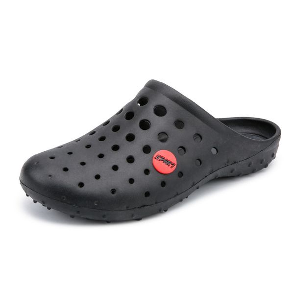 summer men's slippers soft bottom non-slip beach shoes flip flops man outside openwork sandals home bathroom slippers big size, Black
summer men's slippers soft bottom non-slip beach shoes flip flops man outside openwork sandals home bathroom slippers big size, Black