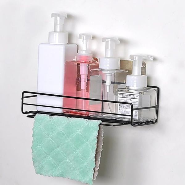 kitchen bathroom shower storage rack suction cup simple storage rack