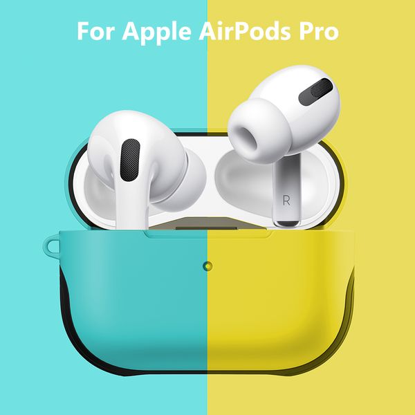 2 in 1 tpu + pc earphone case for apple airpods pro wireless bluetooth charging box cover for airpods pro protection cover
2 in 1 tpu + pc earphone case for apple airpods pro wireless bluetooth charging box cover for airpods pro protection cover