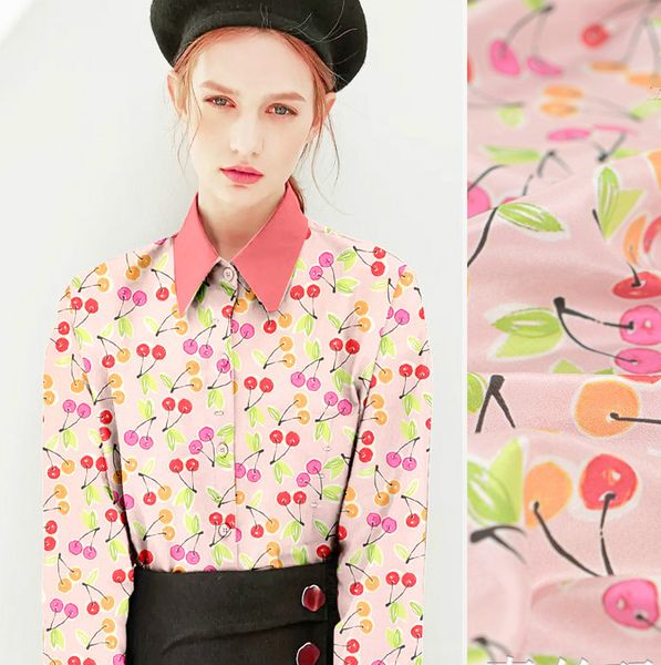 140cm wide cherry printed silk fabric meter digital printing silk crepe de chine fabric 16mm dress wholesale cloth, Black;white
140cm wide cherry printed silk fabric meter digital printing silk crepe de chine fabric 16mm dress wholesale cloth, Black;white