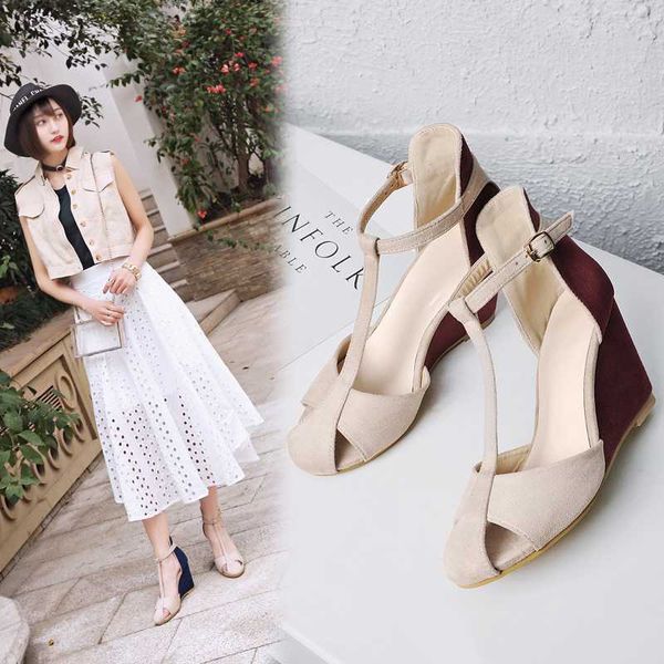 zapatos mujer ladies shoes woman chaussure gladiator women wedge summer sandals pumps cross-tied high heels platform, Black
zapatos mujer ladies shoes woman chaussure gladiator women wedge summer sandals pumps cross-tied high heels platform, Black