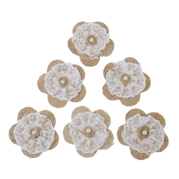 magideal 6pcs vintage rustic hessian burlap lace floral natural burlap flower wedding party decorations diy findings crafts
magideal 6pcs vintage rustic hessian burlap lace floral natural burlap flower wedding party decorations diy findings crafts