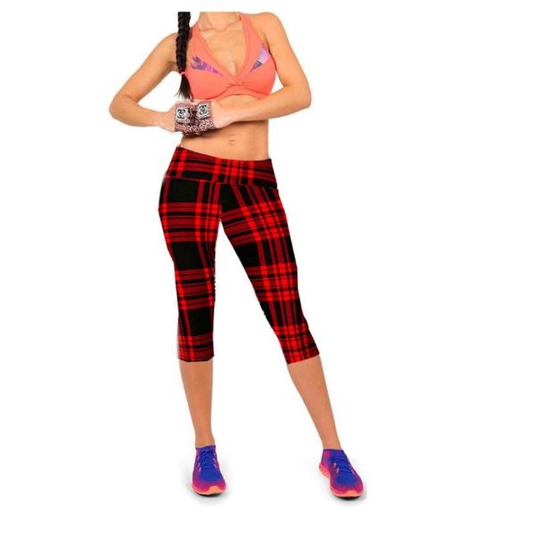 plus size women's fashion high waist printed floral red grid capris workout fitness leggings high elastic mid calf pants #14, Black
plus size women's fashion high waist printed floral red grid capris workout fitness leggings high elastic mid calf pants #14, Black