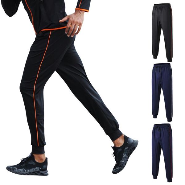 men's sports pants outdoor fitness running training pants autumn and winter loose contrast color elastic beam trousers, Black;blue
men's sports pants outdoor fitness running training pants autumn and winter loose contrast color elastic beam trousers, Black;blue