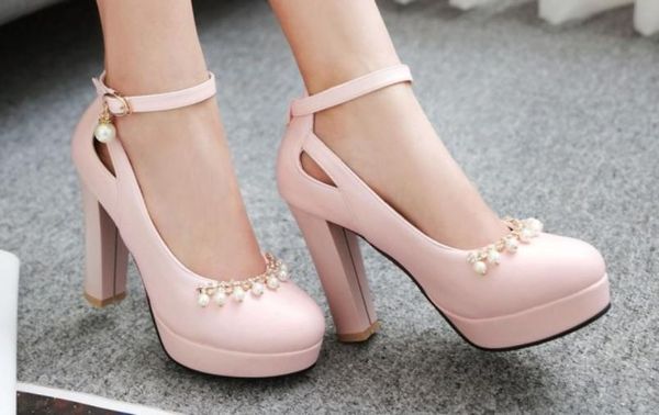 womens shoes in spring and autumn with new style high heel coarse heel round head waterproof table 649, Black
womens shoes in spring and autumn with new style high heel coarse heel round head waterproof table 649, Black