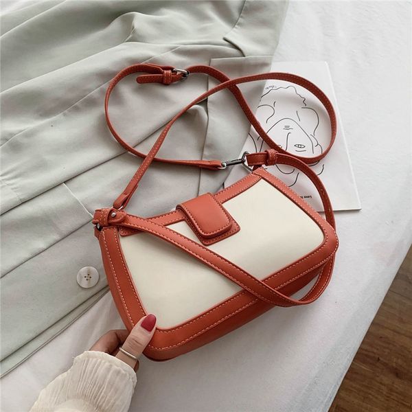 casual contrast color pu leather crossbody bags for women cut lady small shoulder messenger bag female handbags sac bols
casual contrast color pu leather crossbody bags for women cut lady small shoulder messenger bag female handbags sac bols