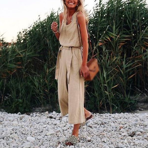 womens jumpsuit ladies beach summer cropped boho fashion rompers overall wide-leg crew neck, Black;white
womens jumpsuit ladies beach summer cropped boho fashion rompers overall wide-leg crew neck, Black;white