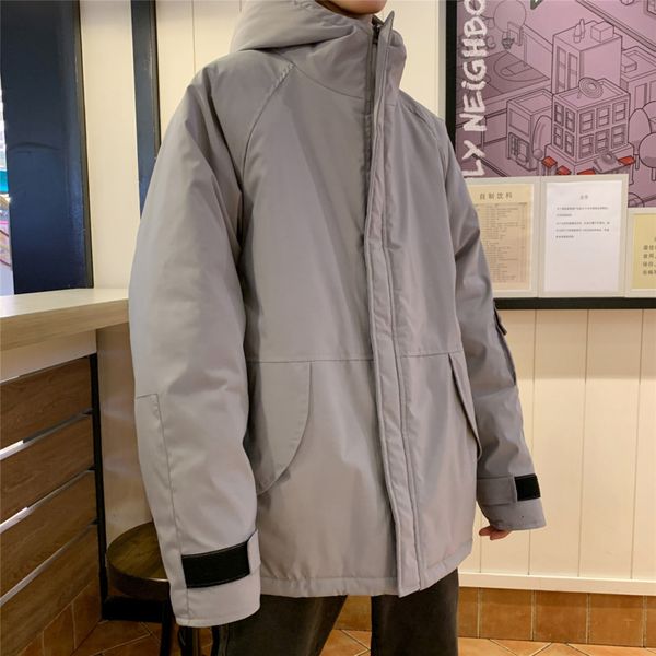 winter jacket men's warm thick fashion parka men solid color casual hooded coat man wild loose cotton jacket male clothes m-5xl, Black
winter jacket men's warm thick fashion parka men solid color casual hooded coat man wild loose cotton jacket male clothes m-5xl, Black