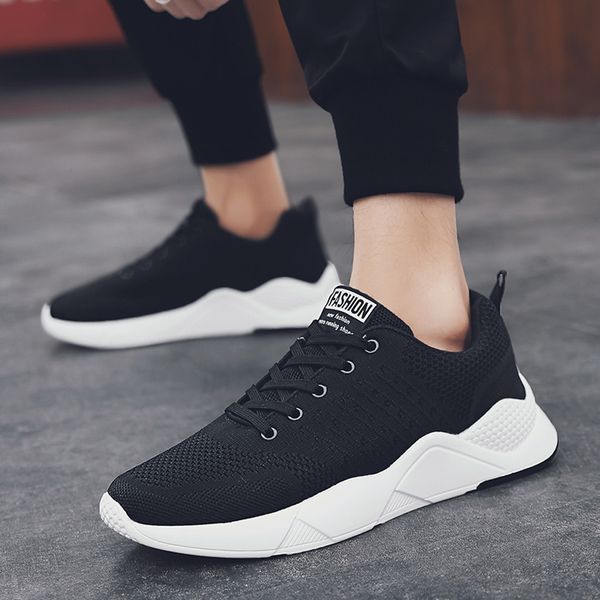 muqgew men's woven casual shoes breathable outdoor sneakers shoes mesh lace up wild casual soft bottom mesh footwear male, Black
muqgew men's woven casual shoes breathable outdoor sneakers shoes mesh lace up wild casual soft bottom mesh footwear male, Black