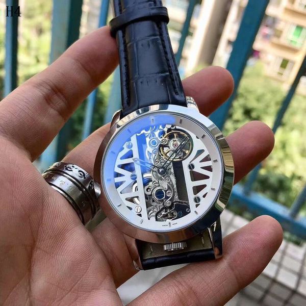luxury men watches automatic mechanical watch leather business watch casual sports waterproof relogio masculino, Slivery;brown
luxury men watches automatic mechanical watch leather business watch casual sports waterproof relogio masculino, Slivery;brown