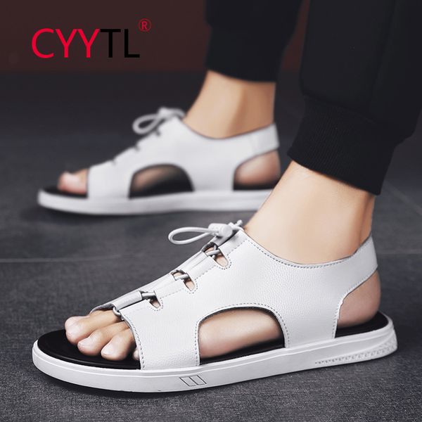 cyytl men's fashion sandals for men lace-up shoes open toe slippers summer casual leather sandalias classic beach vietnam, Black
cyytl men's fashion sandals for men lace-up shoes open toe slippers summer casual leather sandalias classic beach vietnam, Black