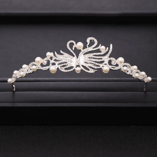 trendy silver color crystal crown pearl swan gilrs princess tiara crown hair accessories bridal headpiece hair jewelry gift, Golden;white
trendy silver color crystal crown pearl swan gilrs princess tiara crown hair accessories bridal headpiece hair jewelry gift, Golden;white