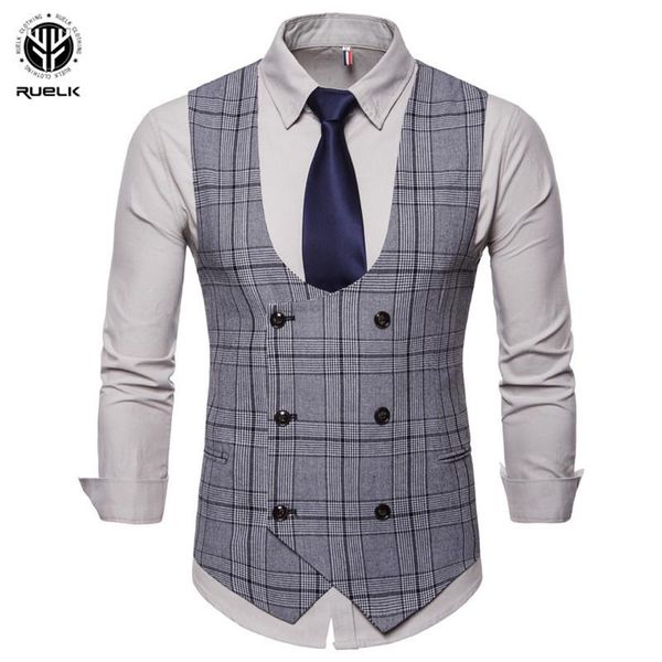 men u-shaped casual suit vest mens foramal weeding dress vests spring autumn fashion waistcoat plus size, Black;white
men u-shaped casual suit vest mens foramal weeding dress vests spring autumn fashion waistcoat plus size, Black;white