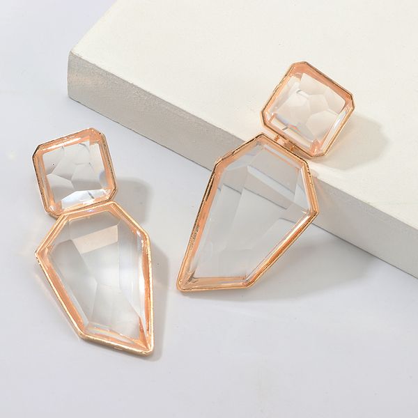 naizhu wedding accessories earring geometric irregular resin earrings fashion transparent earrings grand events party ceremony supplies, White
naizhu wedding accessories earring geometric irregular resin earrings fashion transparent earrings grand events party ceremony supplies, White