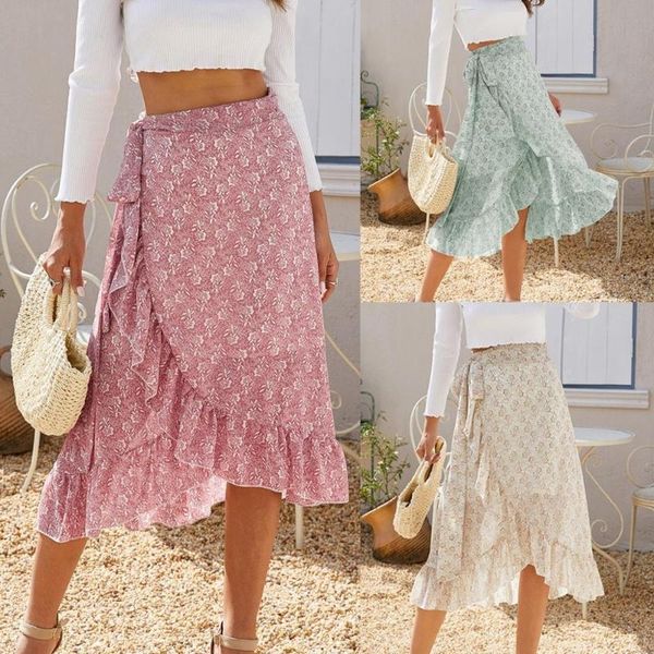 fashion women floral chiffon skirt summer lady leisure high waist beach skirt, Black
fashion women floral chiffon skirt summer lady leisure high waist beach skirt, Black