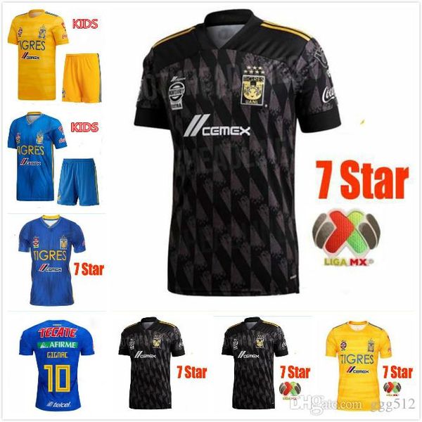 7 star 19 20 naul tigres uanl soccer jersey gignac vargas guerron 2019 2020 camiseta de futbol mexico tigres damian liga mx football shirts, Black;yellow
7 star 19 20 naul tigres uanl soccer jersey gignac vargas guerron 2019 2020 camiseta de futbol mexico tigres damian liga mx football shirts, Black;yellow
