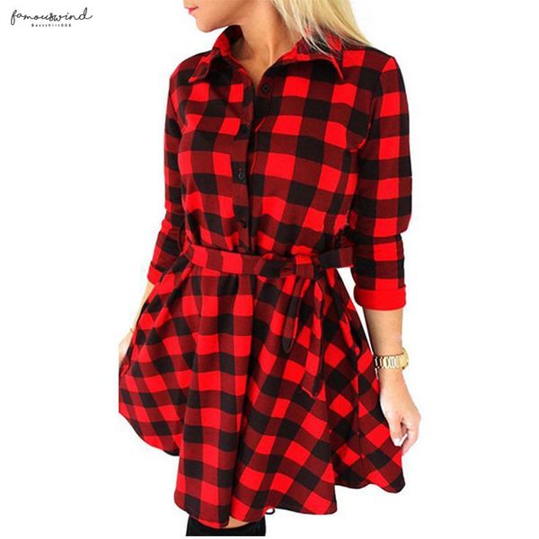fashion women long sleeve dress 3 4 sleeve dress dress plaid checked shirt drop shipping designer clothes, Black;gray
fashion women long sleeve dress 3 4 sleeve dress dress plaid checked shirt drop shipping designer clothes, Black;gray
