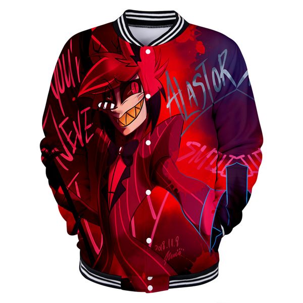 2019 новый фильм анимация hazbin отель ад принцесса чарли 3d baseball равномерные мужчины / женщины harajuku бейсбольные куртки одежды, Black;brown
2019 новый фильм анимация hazbin отель ад принцесса чарли 3d baseball равномерные мужчины / женщины harajuku бейсбольные куртки одежды, Black;brown