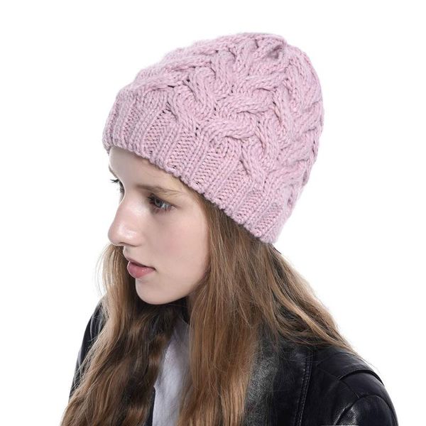 new beanies women wool braided skullies twisted hat ladies fashion autumn and winter warm wool hat knitted beanie caps, Blue;gray
new beanies women wool braided skullies twisted hat ladies fashion autumn and winter warm wool hat knitted beanie caps, Blue;gray