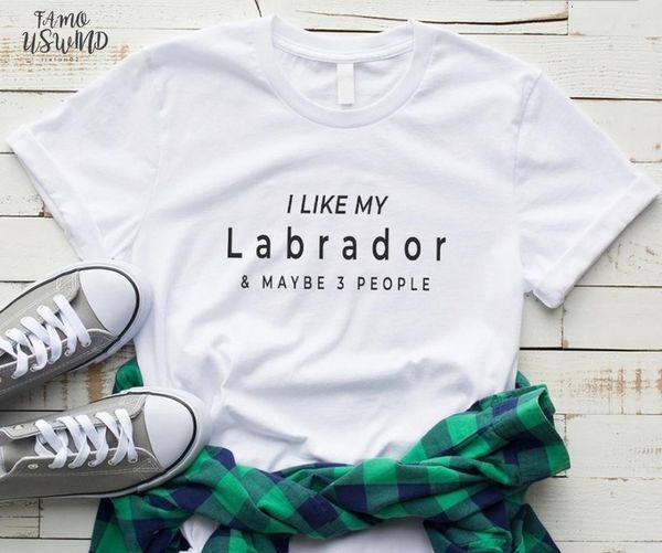 i like my labrador women tshirt cotton casual funny t shirt for lady yong girl tee hipster drop ship s, White
i like my labrador women tshirt cotton casual funny t shirt for lady yong girl tee hipster drop ship s, White