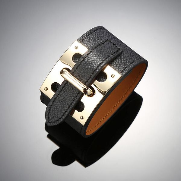 2019 Luxurious genuine leather with metal and logo for women and man bracelet wedding jewelry gift free shipping PS6252A
2019 Luxurious genuine leather with metal and logo for women and man bracelet wedding jewelry gift free shipping PS6252A