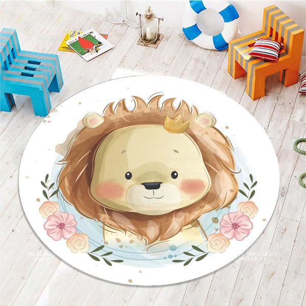 else brown cute lions flowers frames 3d pattern print anti slip back round carpets area rug for kids baby children room
else brown cute lions flowers frames 3d pattern print anti slip back round carpets area rug for kids baby children room