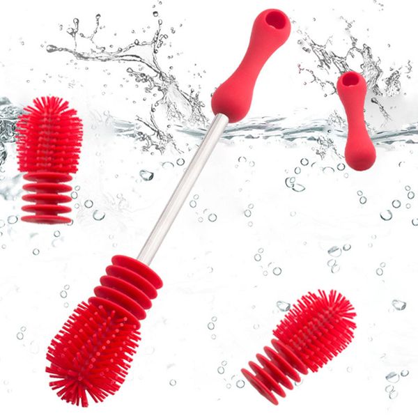 new silicone baby bottle brush multifunctional long handle cleaning rotary long handle scrubbing baby milk bottle brush cleaner
new silicone baby bottle brush multifunctional long handle cleaning rotary long handle scrubbing baby milk bottle brush cleaner