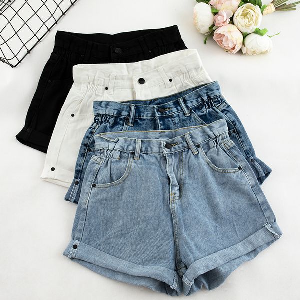 denim high waist cowboy shorts woman summer wide leg white black blue loose zipper bottoms shorts
denim high waist cowboy shorts woman summer wide leg white black blue loose zipper bottoms shorts