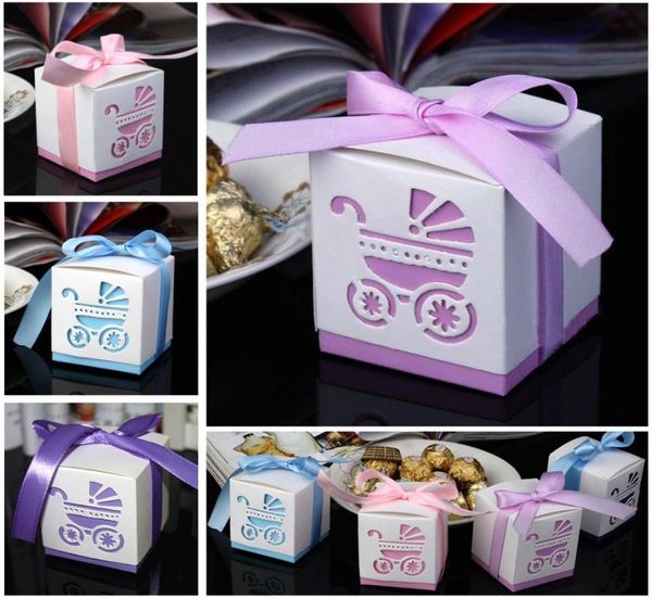 50pcs laser cut carriage gift candy boxes wedding favors and gifts baby shower party decoration
50pcs laser cut carriage gift candy boxes wedding favors and gifts baby shower party decoration