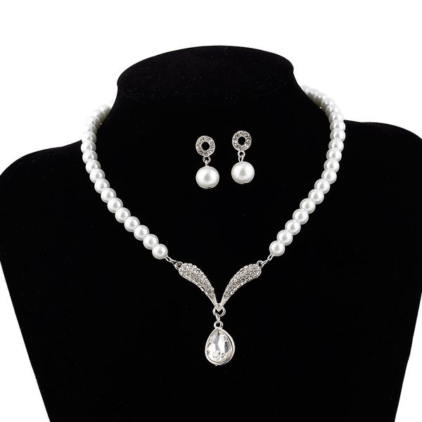 real picture crystal pearl necklace earring wedding bridal jewelry sets necklace for wedding party bridal jewelry girlfriend gift, White
real picture crystal pearl necklace earring wedding bridal jewelry sets necklace for wedding party bridal jewelry girlfriend gift, White