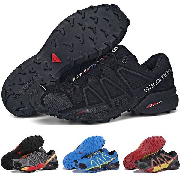 2020 speed cross 4 cs iv men running shoes outdoor walking jogging sneakers athletic speedcross 4 sports shoes, White;red