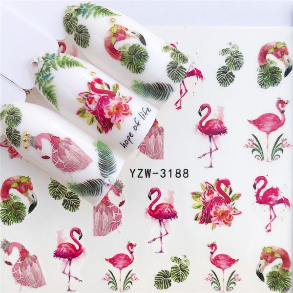 zko 1 pc colorful flower / flamingo water transfer nail art sticker beauty red decal nails art decorations, Black
zko 1 pc colorful flower / flamingo water transfer nail art sticker beauty red decal nails art decorations, Black