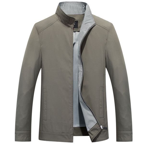 men's solid color stand jackets male casual fashion coat 50% off men zipper windbreaker jacket big size 3xl, Black;brown
men's solid color stand jackets male casual fashion coat 50% off men zipper windbreaker jacket big size 3xl, Black;brown