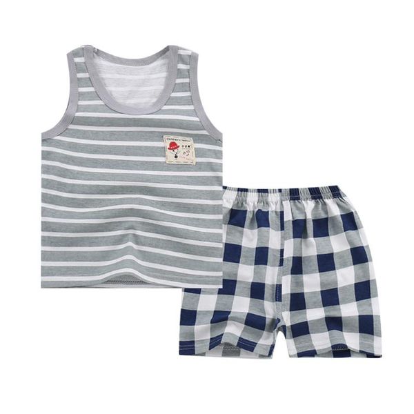 summer cute stripe 2pcs kids baby boys girls floral vest shorts pants set clothes children pajamas girls clothing sets, White
summer cute stripe 2pcs kids baby boys girls floral vest shorts pants set clothes children pajamas girls clothing sets, White