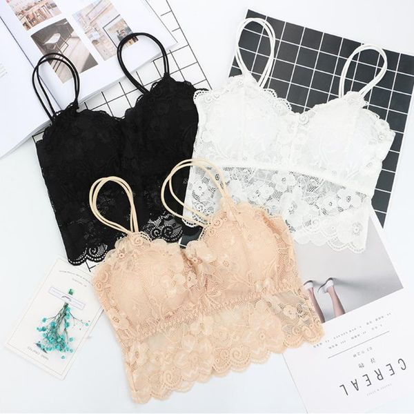 fashion women lady lace strap crop bras tube vest chest wrap solid girl vest underwear night suit tank top, Black;white
fashion women lady lace strap crop bras tube vest chest wrap solid girl vest underwear night suit tank top, Black;white