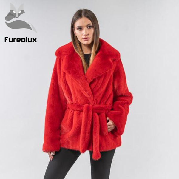 genuine jacket lapel collar wholeskin natural women real coats with fur belt overcoat lady winter, Black
genuine jacket lapel collar wholeskin natural women real coats with fur belt overcoat lady winter, Black