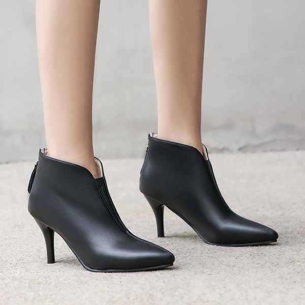 2019 мода sexy высокие каблуки женские сапоги черный бежевый красный stiletto ботильоны черный бежевый дамы на каблуках bootie, Black
2019 мода sexy высокие каблуки женские сапоги черный бежевый красный stiletto ботильоны черный бежевый дамы на каблуках bootie, Black