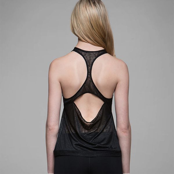 women back hollow gym sports vests running quick-dry fitness clothes breathable yoga vests women, White;red
women back hollow gym sports vests running quick-dry fitness clothes breathable yoga vests women, White;red