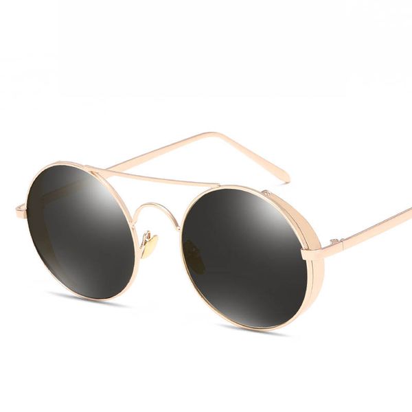 2019 round frame sunglasses female retro women sunglasses face color reflective brand designer male driving woman, White;black
2019 round frame sunglasses female retro women sunglasses face color reflective brand designer male driving woman, White;black