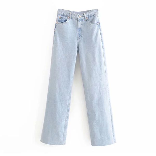 women streetwear blue mom jeans 2020 fashion high waist pockets long pants ladies casual straight denim trousers bottoms
women streetwear blue mom jeans 2020 fashion high waist pockets long pants ladies casual straight denim trousers bottoms