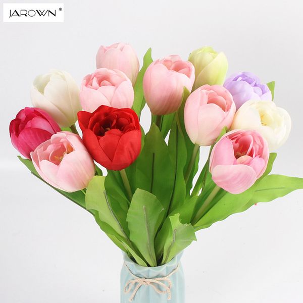jarown artificial tulip flower silk flowers fake colorful simulation flower for wedding home party decoration accessory
jarown artificial tulip flower silk flowers fake colorful simulation flower for wedding home party decoration accessory