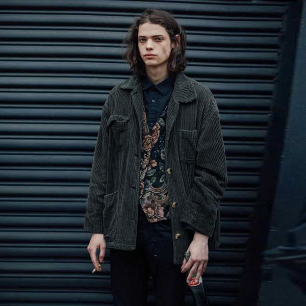 button down shirts mens autumn coat casual long sleeve solid corduroy casual blouse 2019 streetwear camisa de los hombres#3, White;black
button down shirts mens autumn coat casual long sleeve solid corduroy casual blouse 2019 streetwear camisa de los hombres#3, White;black