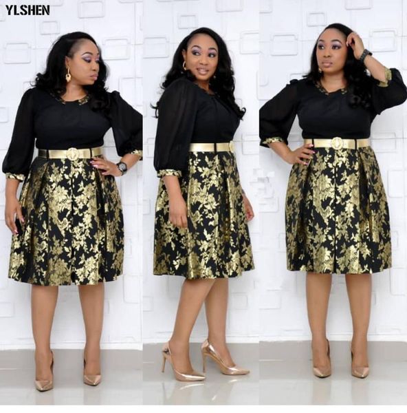 african dresses for women dashiki gold floral african clothes bazin broder riche chiffon sleeve a-line evening dress + gold belt, Red
african dresses for women dashiki gold floral african clothes bazin broder riche chiffon sleeve a-line evening dress + gold belt, Red