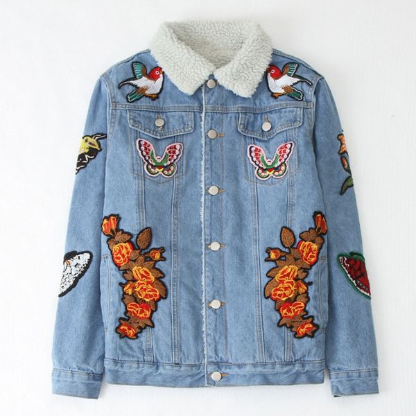 wholesale price the new women's winter 2019 steller embroidery lambs wool cowboy coat jacket women's jackets, Black;brown
wholesale price the new women's winter 2019 steller embroidery lambs wool cowboy coat jacket women's jackets, Black;brown