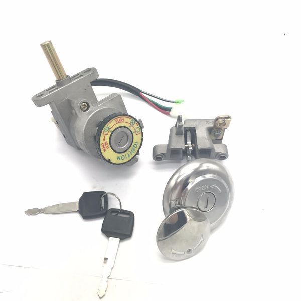new ignition lock key set scooter gy6 chinese 4stroke 50-150cc peace znen jmstar bms
new ignition lock key set scooter gy6 chinese 4stroke 50-150cc peace znen jmstar bms
