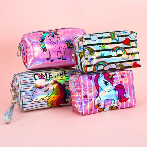 cute unicorn pencil case quality pu iridescent laser holographic pencil case for girls school big pencil box bag cosmetic bag supplies tools
cute unicorn pencil case quality pu iridescent laser holographic pencil case for girls school big pencil box bag cosmetic bag supplies tools