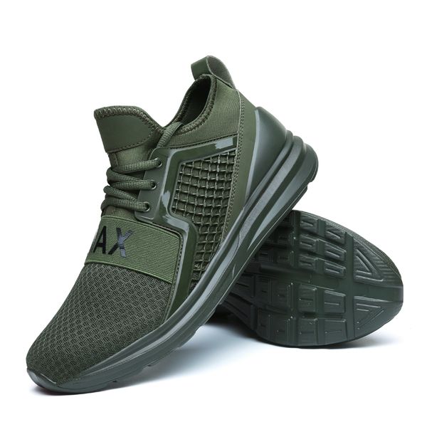 Mesh Breathable Running Shoes for Men Army Green Spring Autumn Walking Jogging Shoes Male Sneakers Sport Shoes
Mesh Breathable Running Shoes for Men Army Green Spring Autumn Walking Jogging Shoes Male Sneakers Sport Shoes