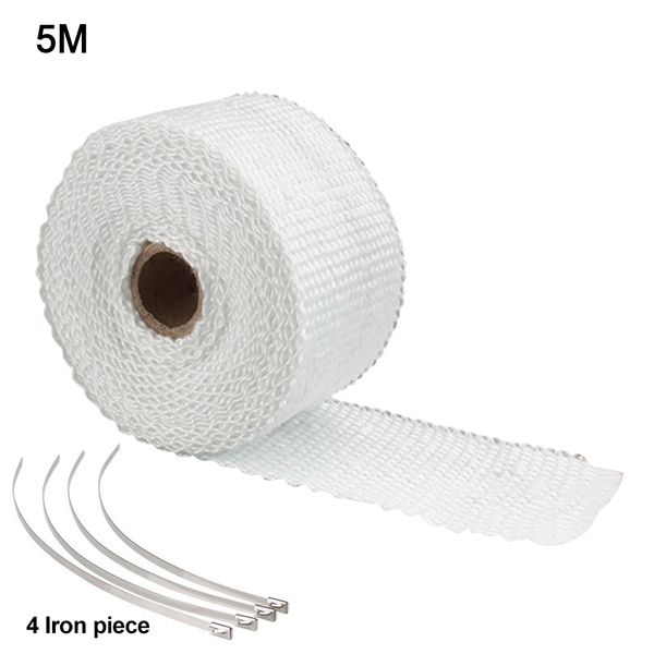 5m motorcycles exhaust front pipe anti-wrap heat manifold insulation cloth roll with option
5m motorcycles exhaust front pipe anti-wrap heat manifold insulation cloth roll with option