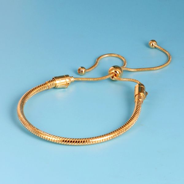 snake bone retractable bracelet for pandora 925 sterling silver plated 18k gold with original box classic elegant ladies bracelet, Golden;silver
snake bone retractable bracelet for pandora 925 sterling silver plated 18k gold with original box classic elegant ladies bracelet, Golden;silver