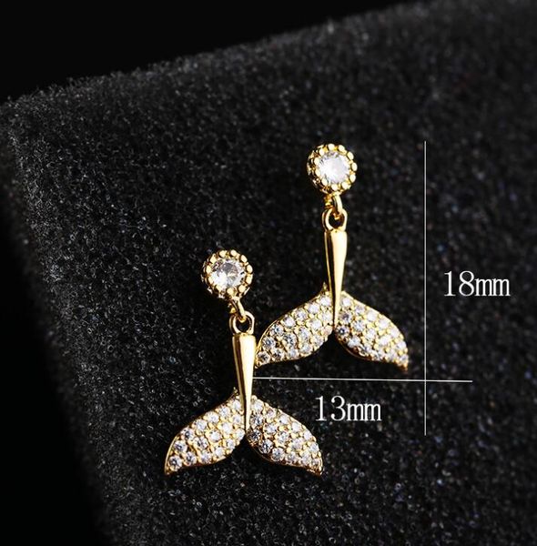 fashion-ms. earrings s925 silver needle zircon earrings dolphin fishtail stud fashion ladies earrings ing, Golden;silver
fashion-ms. earrings s925 silver needle zircon earrings dolphin fishtail stud fashion ladies earrings ing, Golden;silver